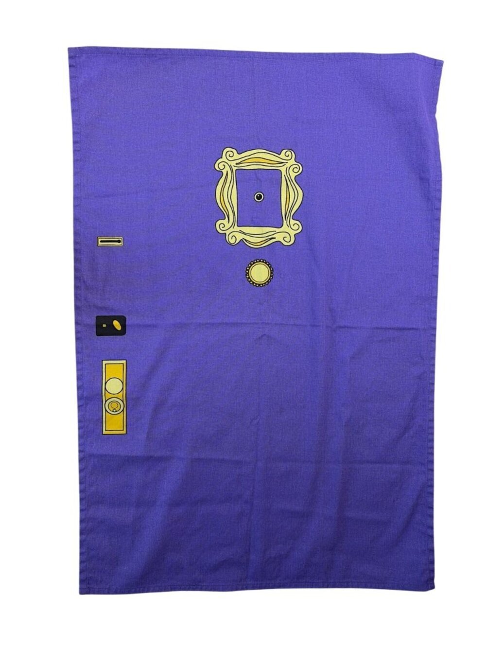 Friends Purple Door Dishtowel 100% Cotton TV series decor 90's Tv Show
